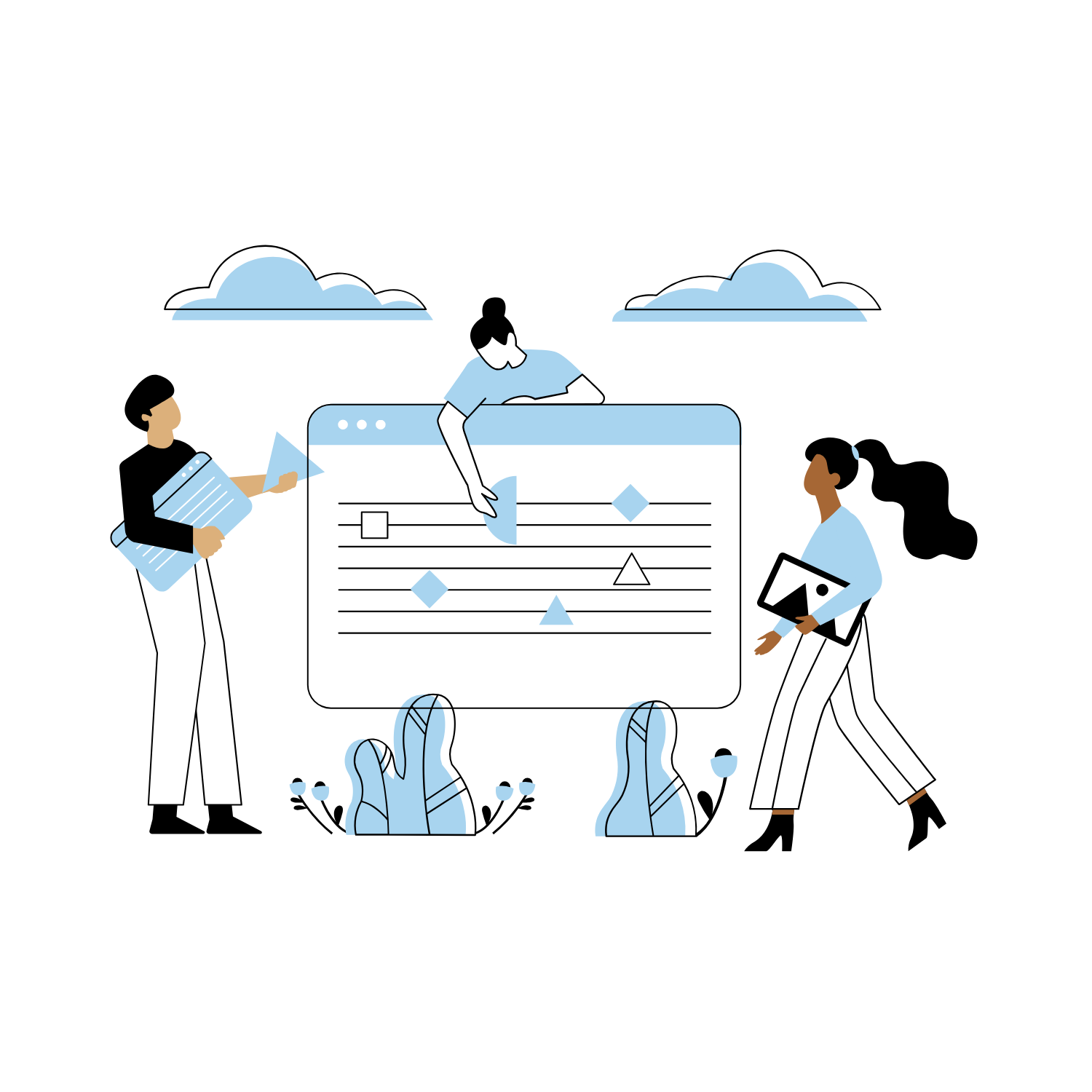 Curriculum map booklet layout